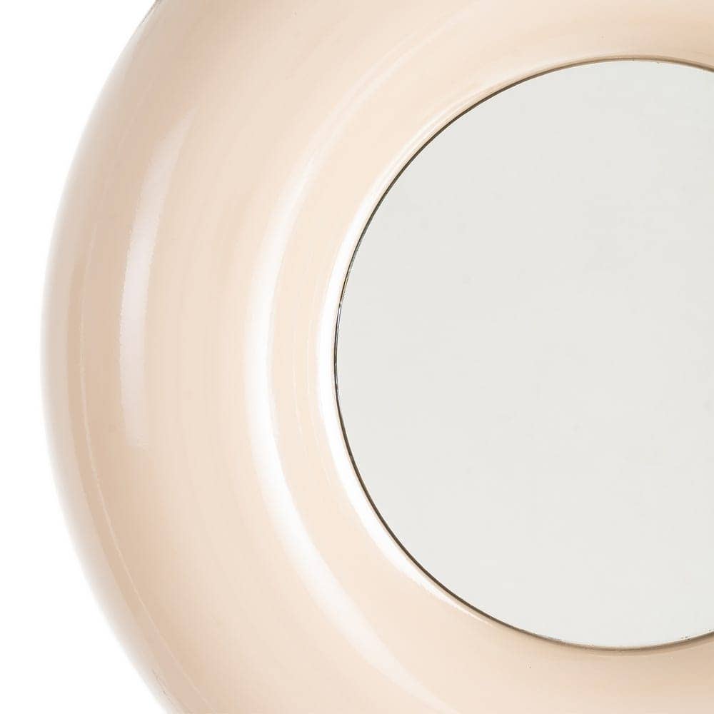 Espejo Beige de Metal 49x5 cm con Anclaje y Medida Interior 25 cm - Imagen 4