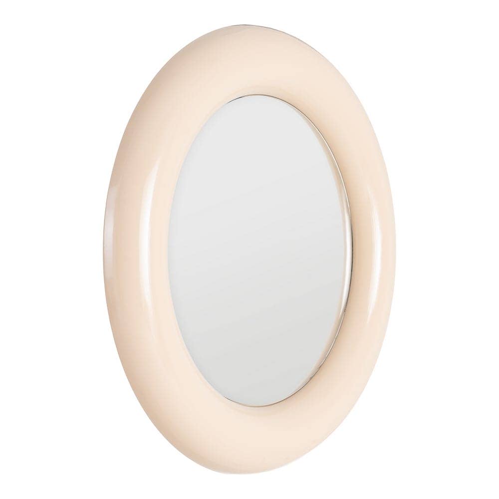 Espejo Beige de Metal 79x5x79 cm con Anclaje y Medida Interior 55 cm - Imagen 3