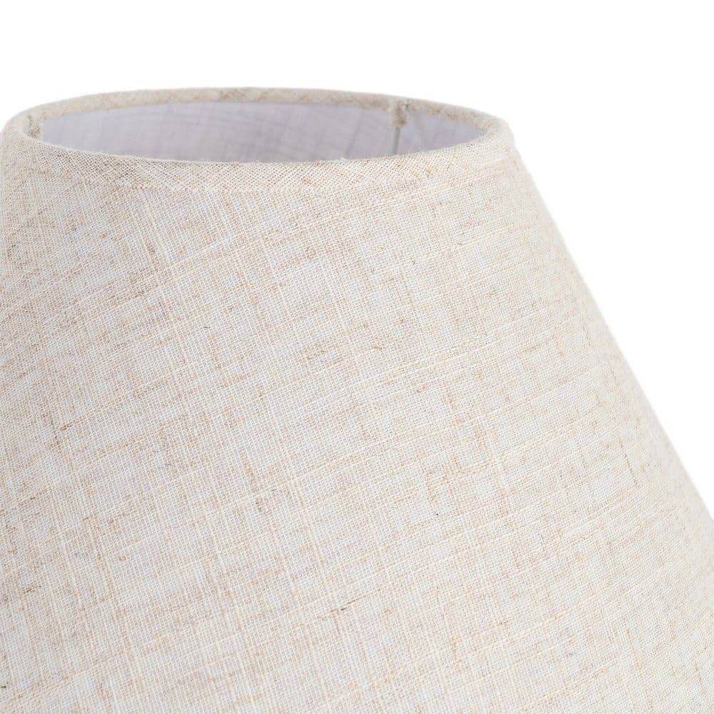 Lámpara de Mesa Marrón de Tejido y Madera 35x35x54 cm E27 - Imagen 3
