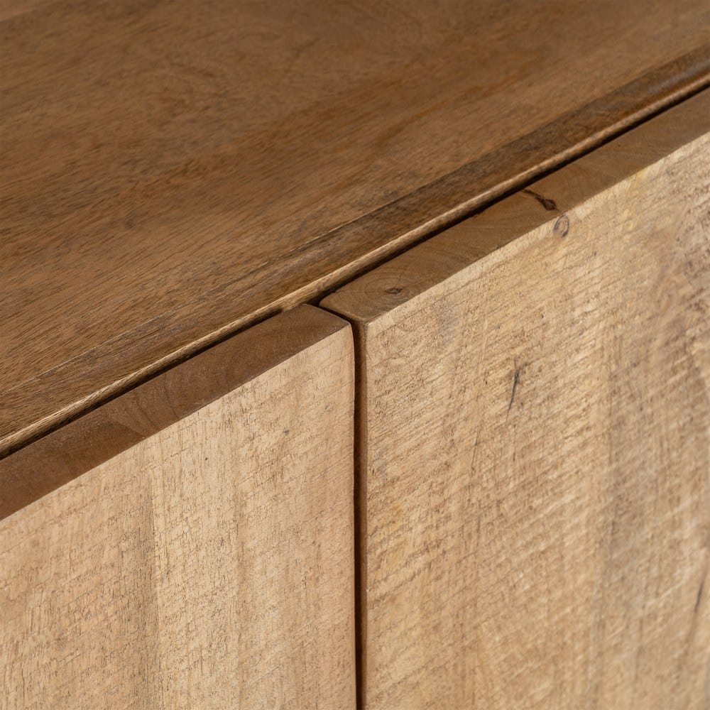 Alacena Natural Madera De Mango Salón 90 x 44 x 180 cm - Imagen 5