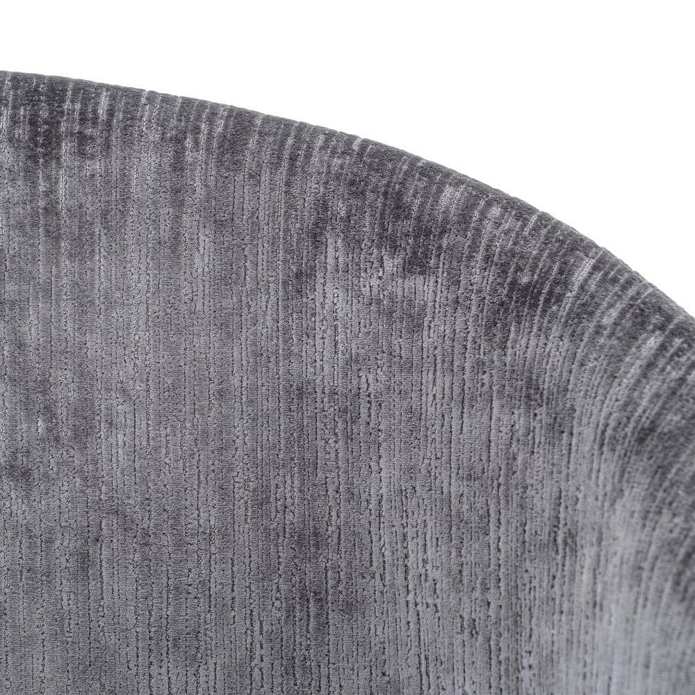 Silla Gris de Poliéster y Metal, 58x60x80,5 cm, Altura Asiento 47 cm - Imagen 9
