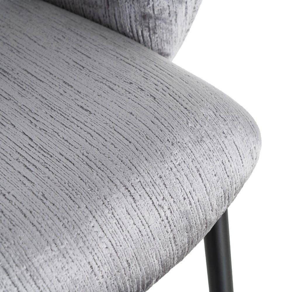 Silla Gris de Poliéster y Metal, 58x60x80,5 cm, Altura Asiento 47 cm - Imagen 10