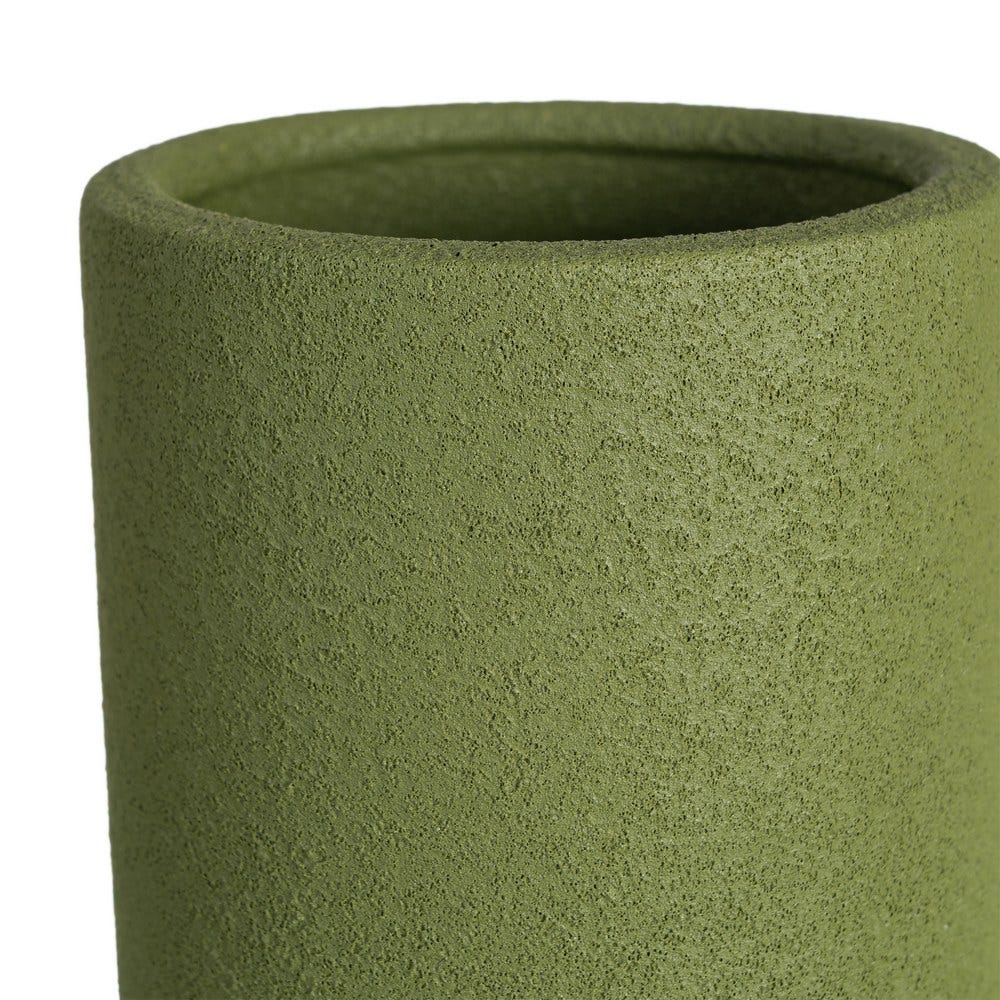 Jarrón Verde Cerámica Decoración 16 x 16 x 30 cm - Imagen 3