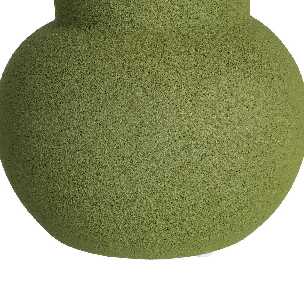 Jarrón Verde Cerámica Decoración 16 x 16 x 30 cm - Imagen 6
