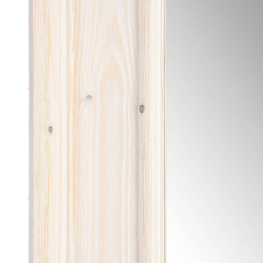 Espejo Blanco de Madera 70x4,3x171 cm con Anclajes Doblados - Imagen 4