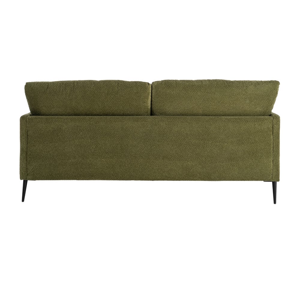 Sofá Verde Tejido Salón 191 x 80 x 88 cm - Imagen 4