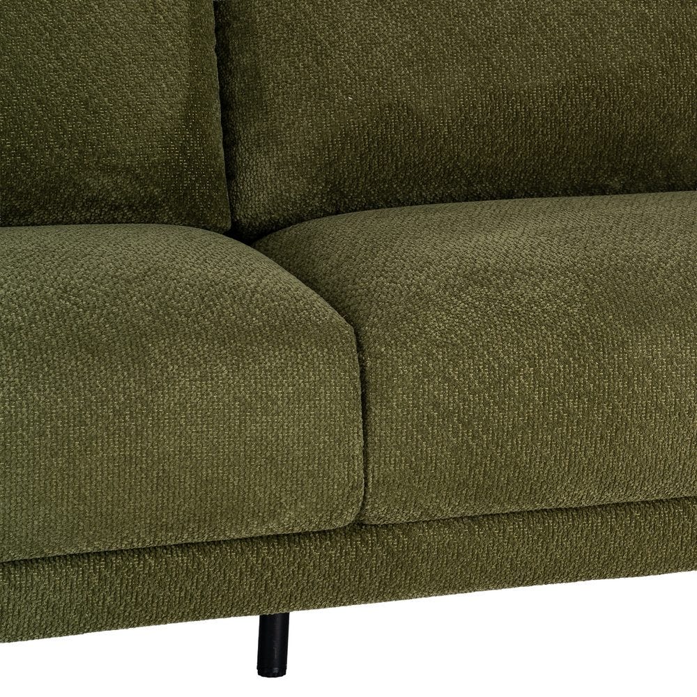 Sofá Verde Tejido Salón 191 x 80 x 88 cm - Imagen 7