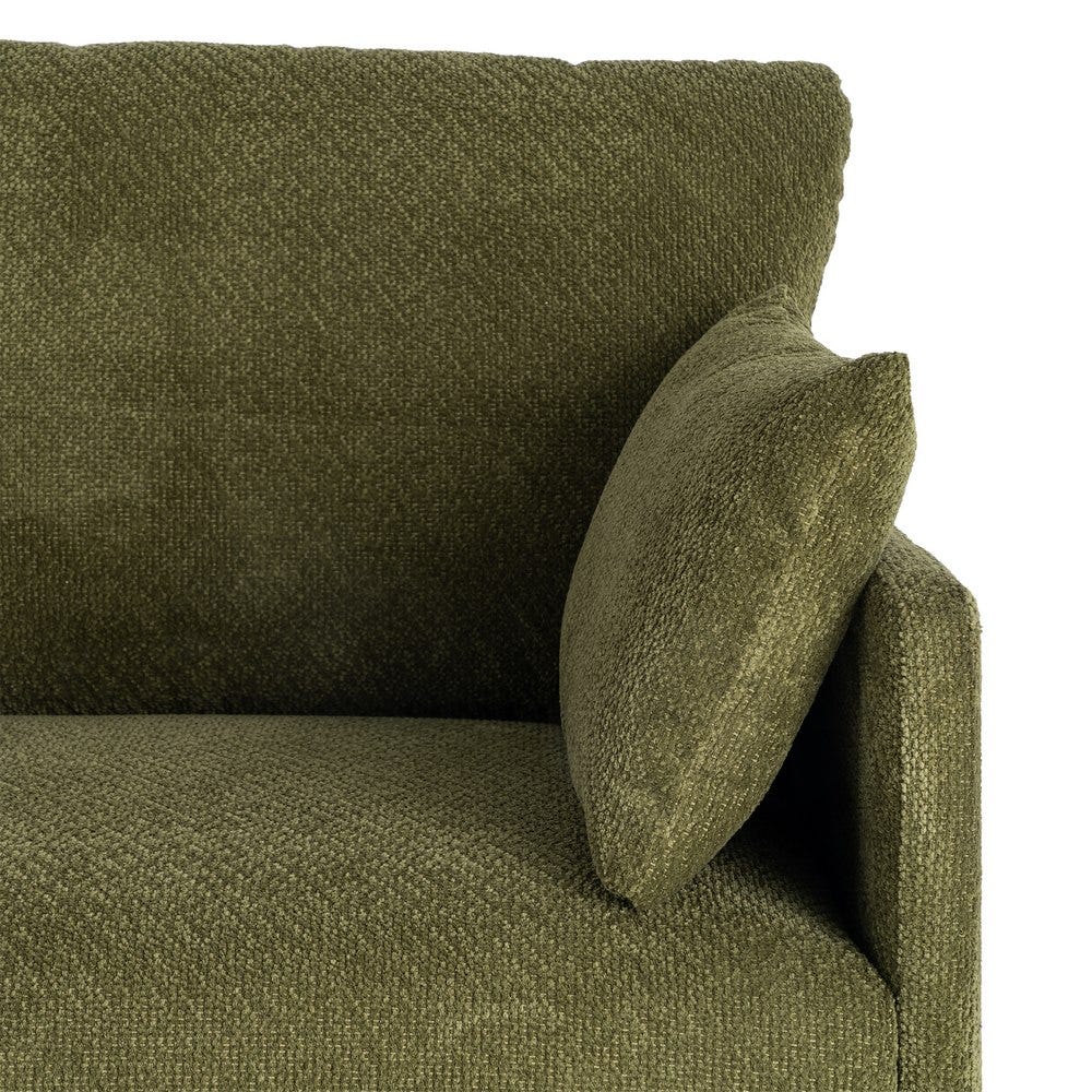 Sofá Verde Tejido Salón 191 x 80 x 88 cm - Imagen 10