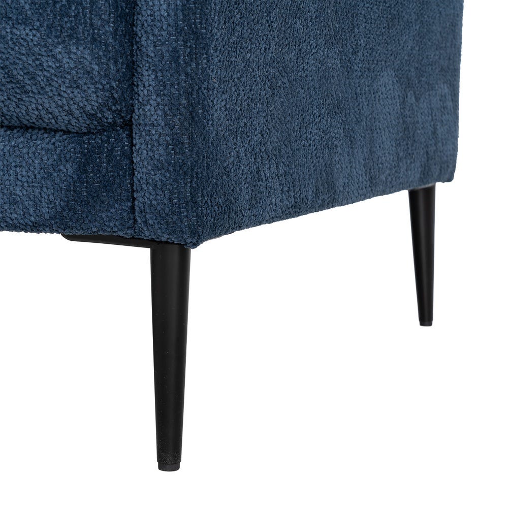 Sofá Azul Tejido Salón 191 x 80 x 88 cm - Imagen 11