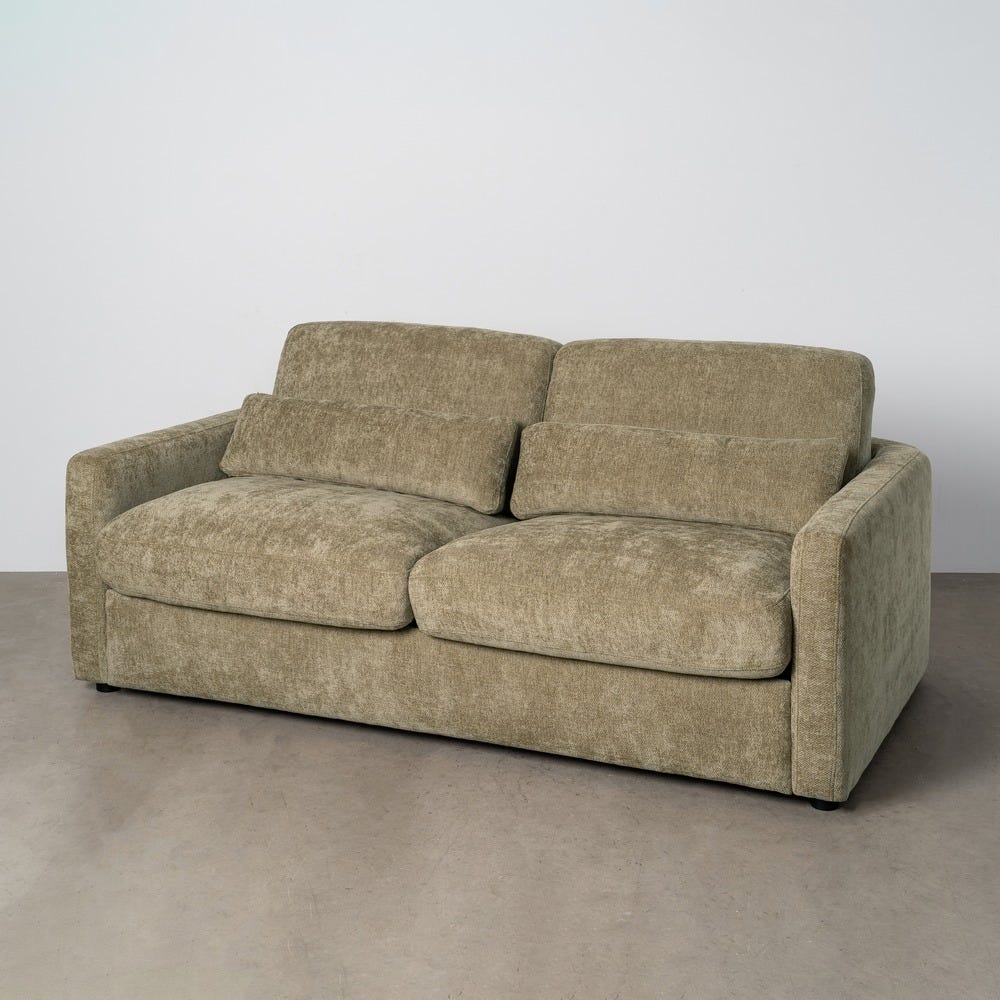 Sofá Cama Verde Dm-Metal Salón 194 x 104 x 88 cm - Imagen 2