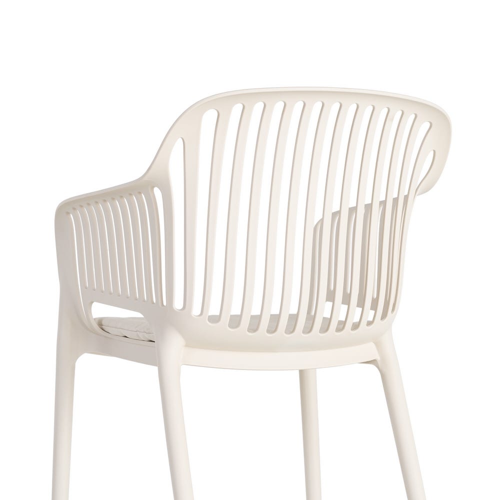 Pack de 4 Sillas de Terraza Apilable | Polipropileno Resistente - Imagen 6