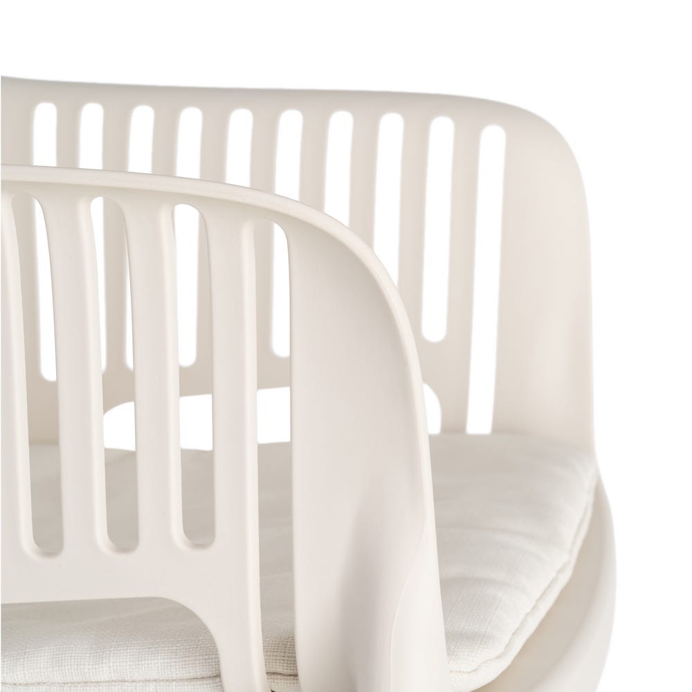 Pack de 4 Sillas de Terraza Apilable | Polipropileno Resistente - Imagen 7