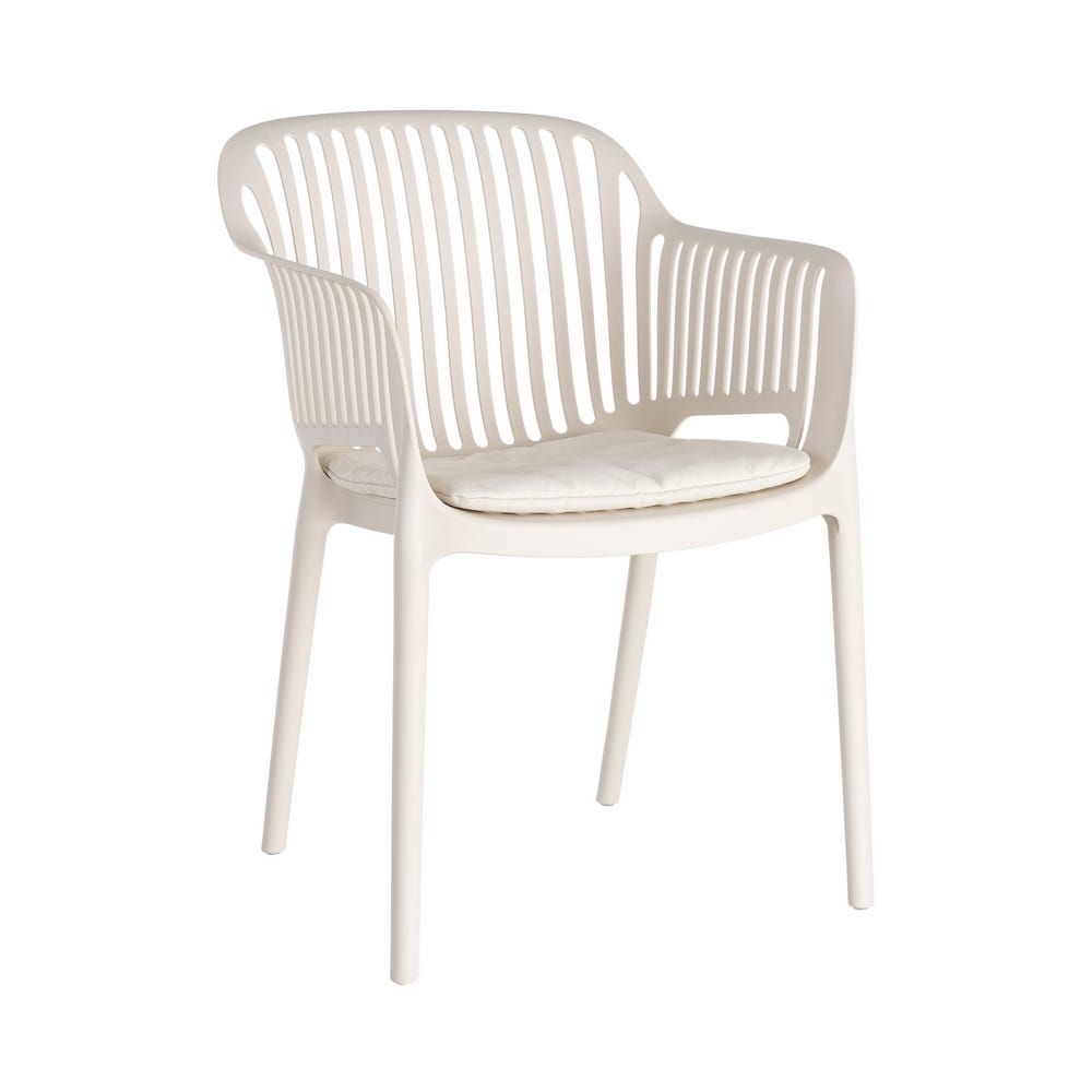 Pack de 4 Sillas de Terraza Apilable | Polipropileno Resistente - Imagen 2