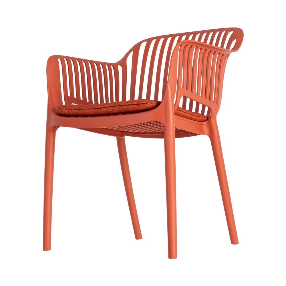 Pack de 4 Sillas de Comedor Exterior | Polipropileno Ligero y Apilable - Imagen 5