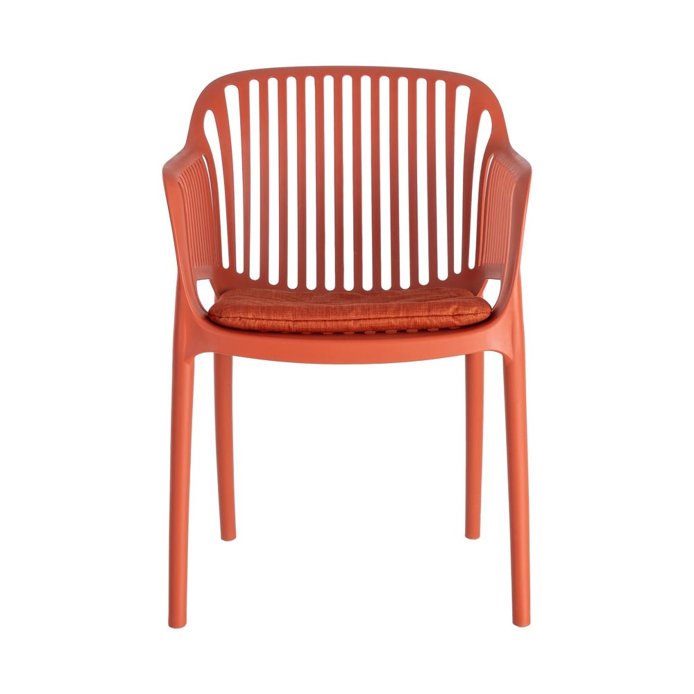 Pack de 4 Sillas de Comedor Exterior | Polipropileno Ligero y Apilable - Imagen 3