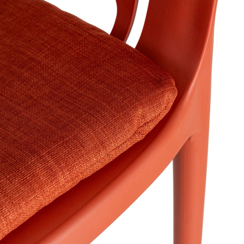 Pack de 4 Sillas de Comedor Exterior | Polipropileno Ligero y Apilable - Imagen 8
