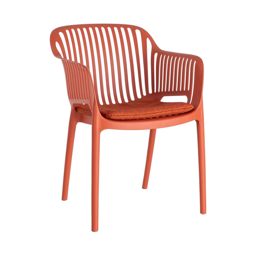 Pack de 4 Sillas de Comedor Exterior | Polipropileno Ligero y Apilable - Imagen 2