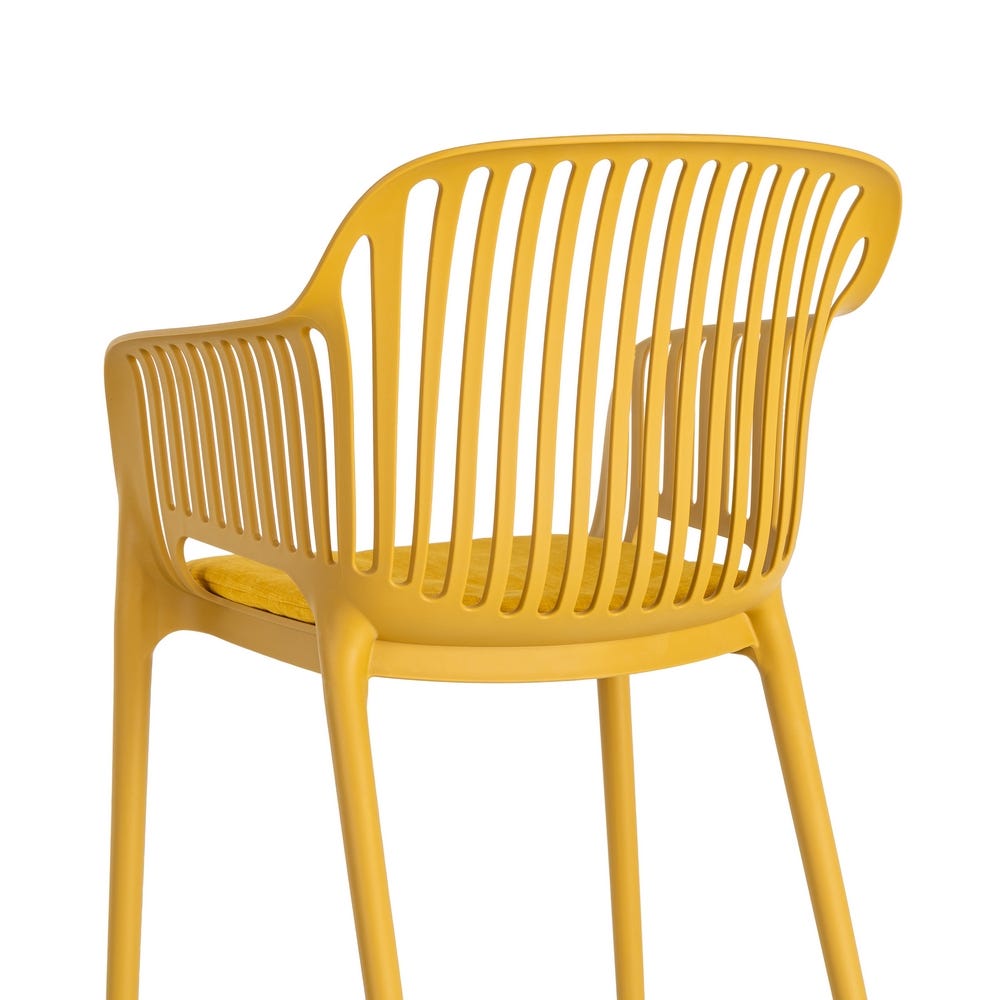 Pack de 4 Sillas de Terraza Minimalista | Polipropileno Resistente - Imagen 6