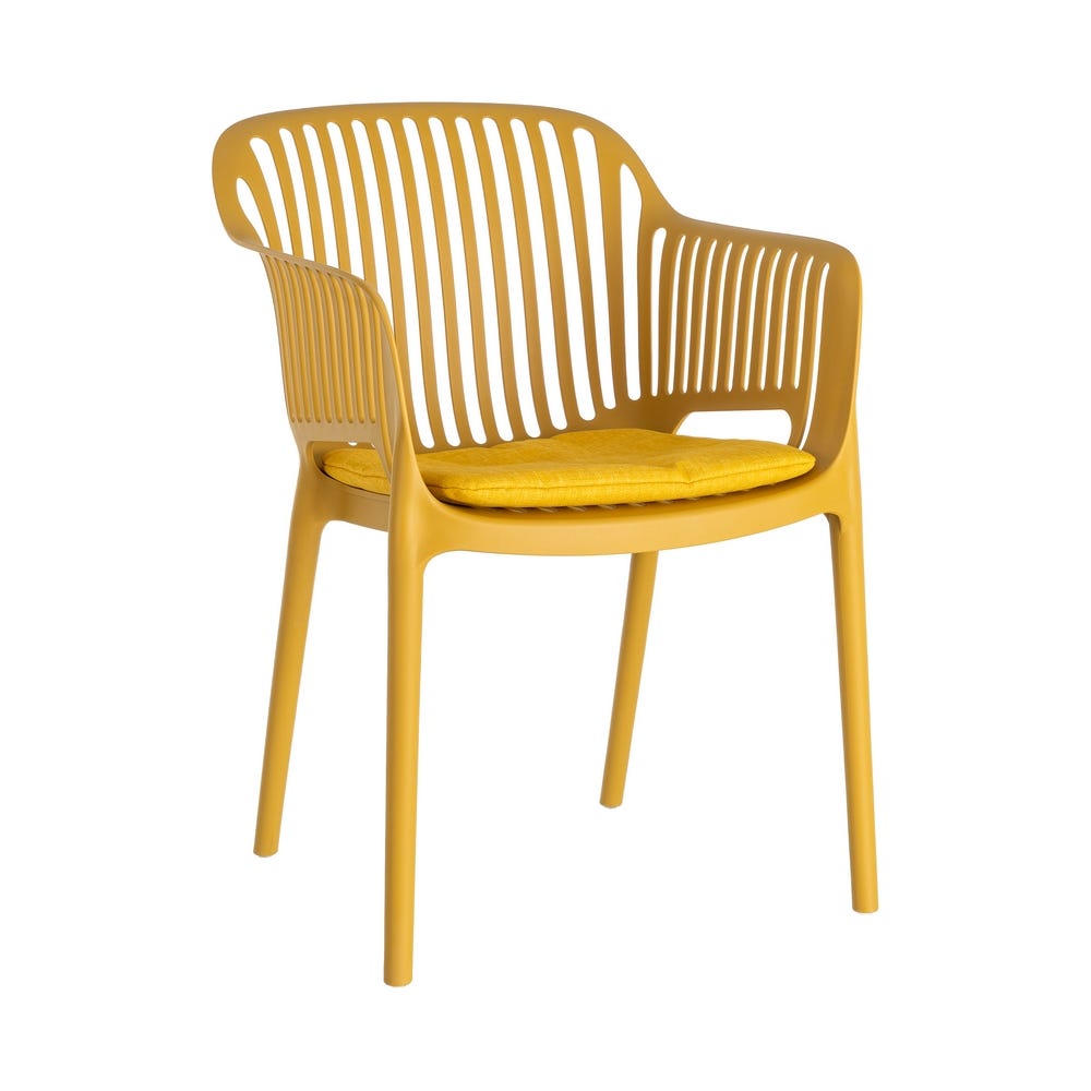 Pack de 4 Sillas de Terraza Minimalista | Polipropileno Resistente - Imagen 2