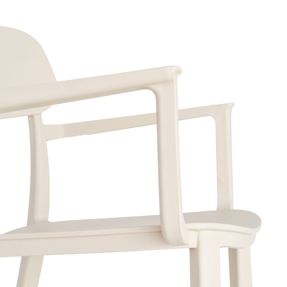 Pack de 2 Sillas Contract Milos | PP Color Crema - Especial Hostelería - Imagen 7