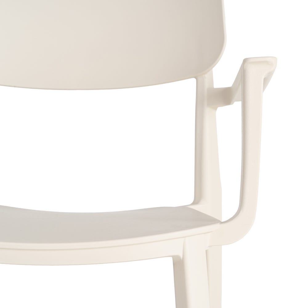 Pack de 2 Sillas Contract Milos | PP Color Crema - Especial Hostelería - Imagen 8