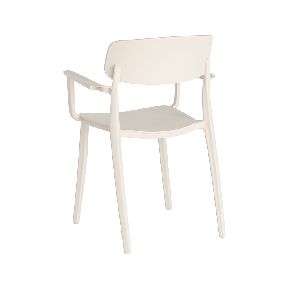 Pack de 2 Sillas Contract Milos | PP Color Crema - Especial Hostelería - Imagen 4