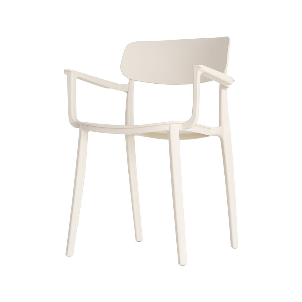 Pack de 2 Sillas Contract Milos | PP Color Crema - Especial Hostelería - Imagen 6