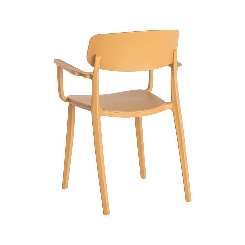 Pack de 2 Sillas Contract Milos | PP Color Ocre - Especial Hostelería - Imagen 4