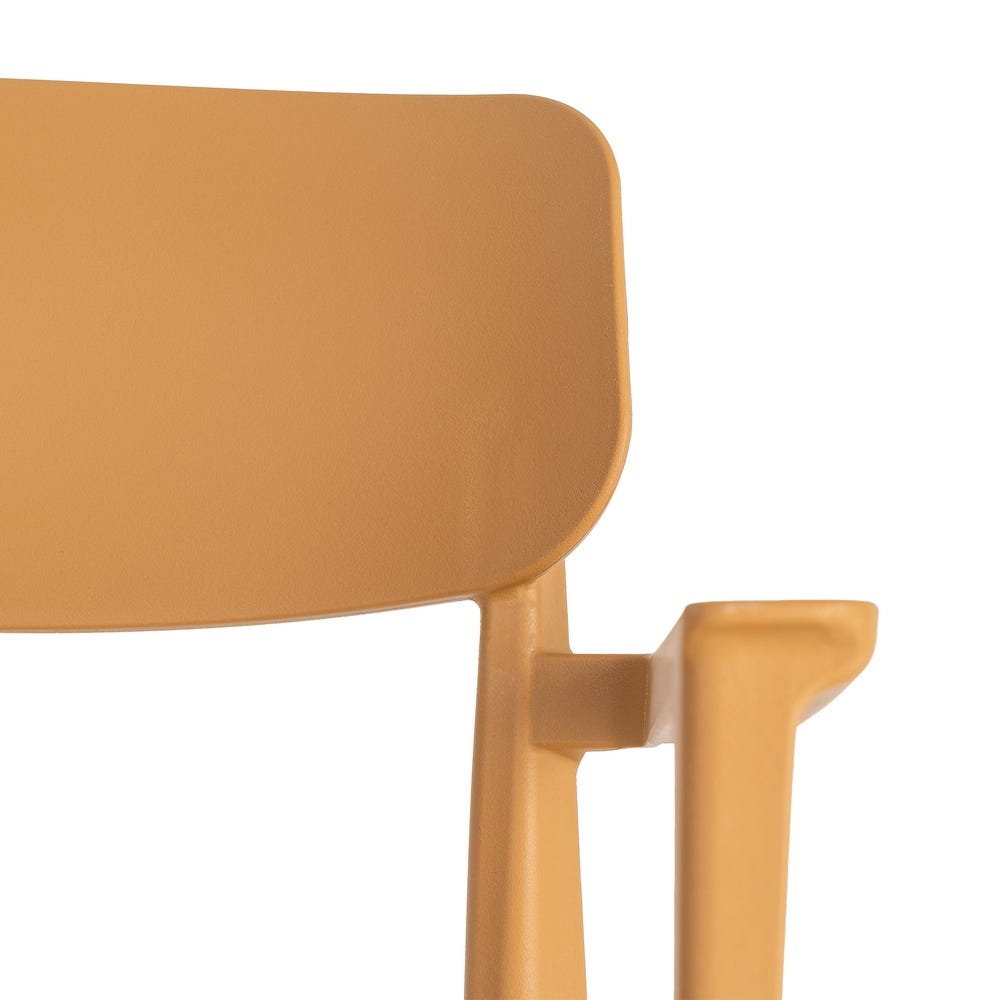 Pack de 2 Sillas Contract Milos | PP Color Ocre - Especial Hostelería - Imagen 9