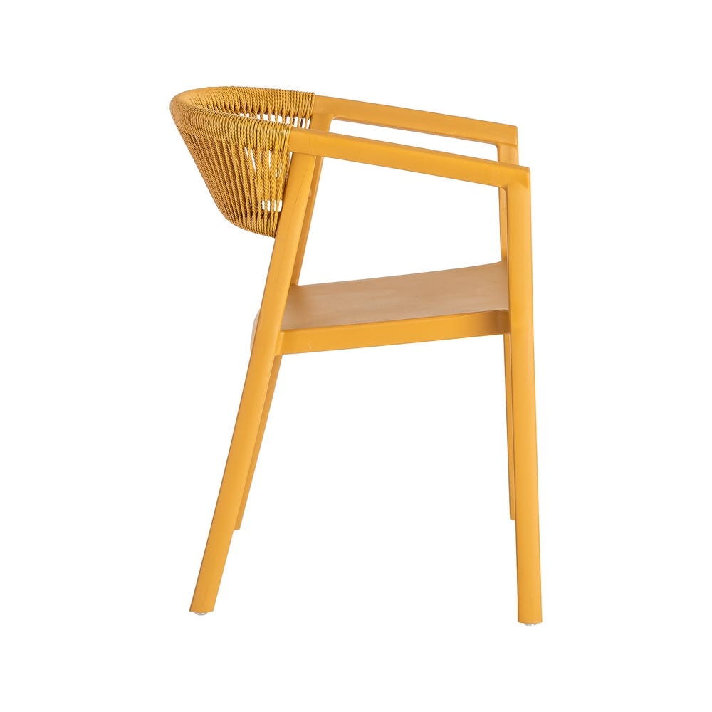 Silla Polipropileno Contract | Diseño Industrial Apilable - Grafito - Imagen 6