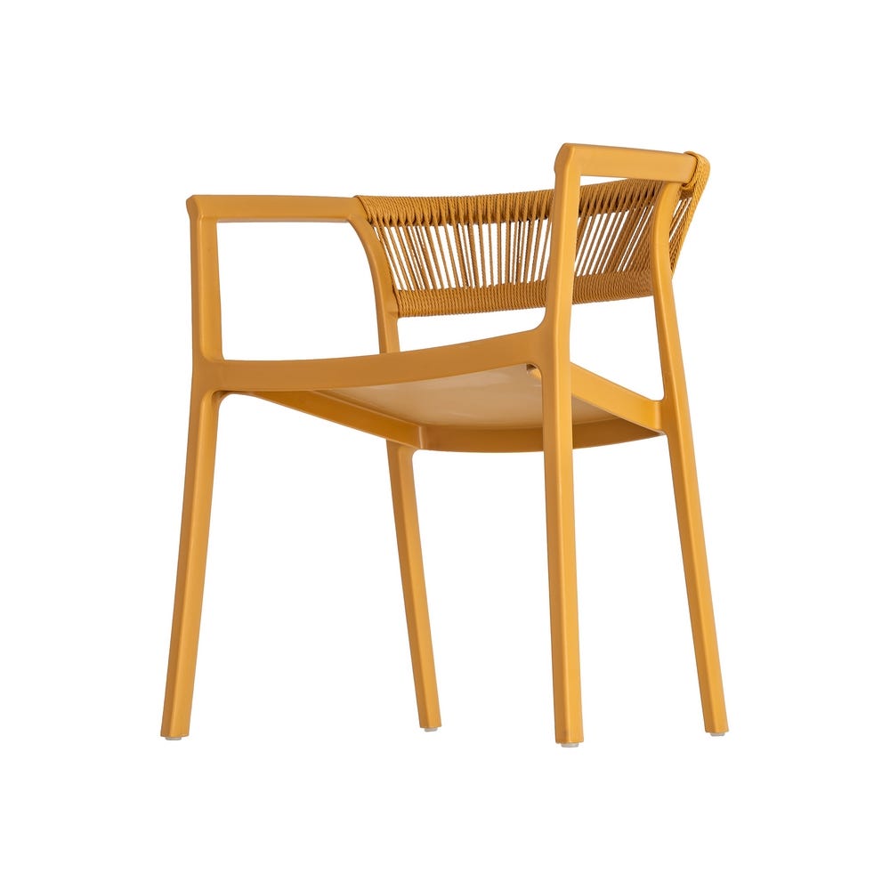 Silla Polipropileno Contract | Diseño Industrial Apilable - Grafito - Imagen 8