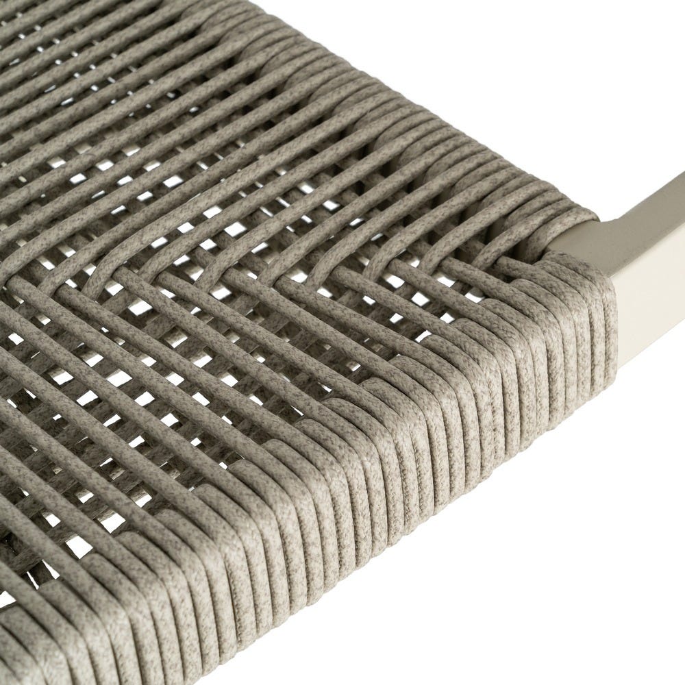 Pack de 2 Sillas de Terraza Clásica | Aluminio y Ratán Trenzado - Apilable - Imagen 9