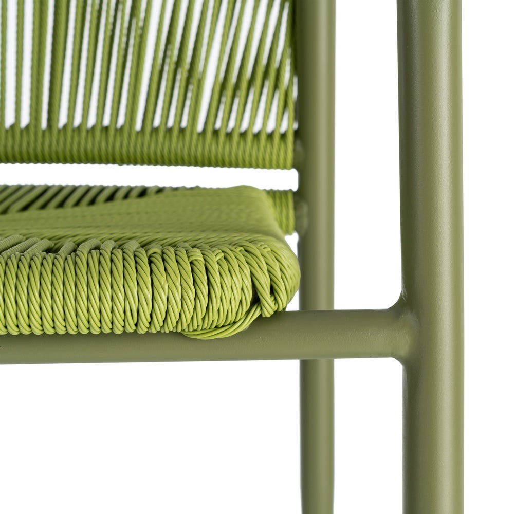 Pack de 2 Sillas de Jardín Robusta | Aluminio y Ratán Sintético - Imagen 6