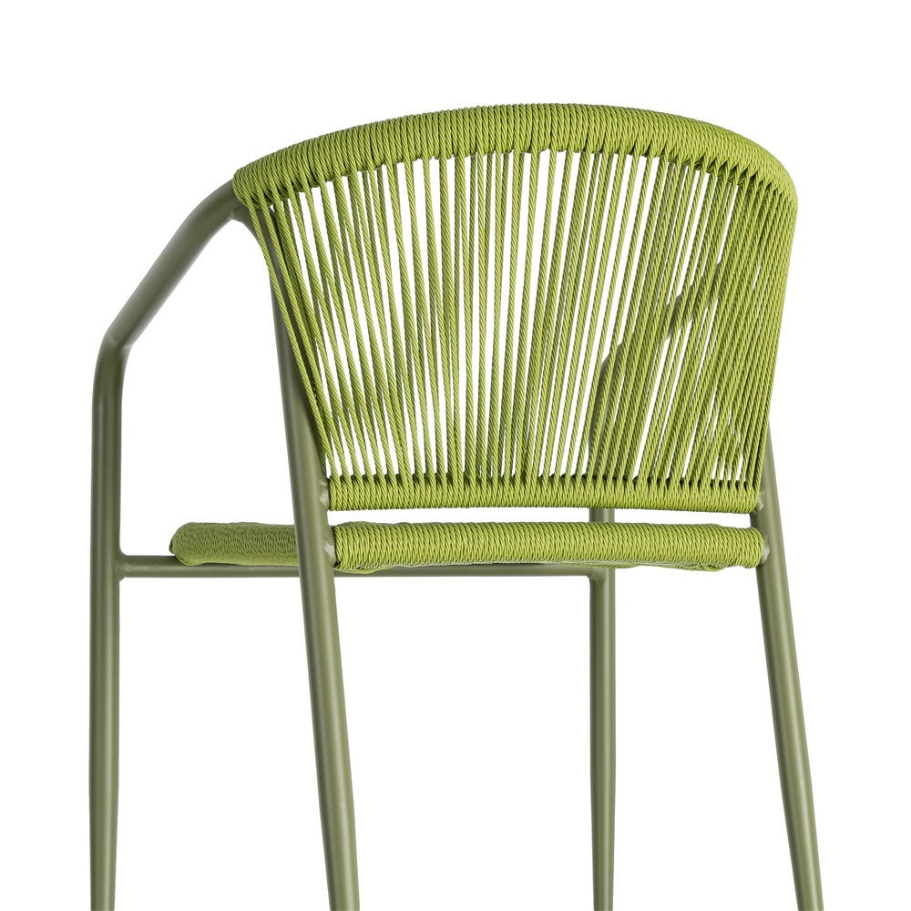 Pack de 2 Sillas de Jardín Robusta | Aluminio y Ratán Sintético - Imagen 7