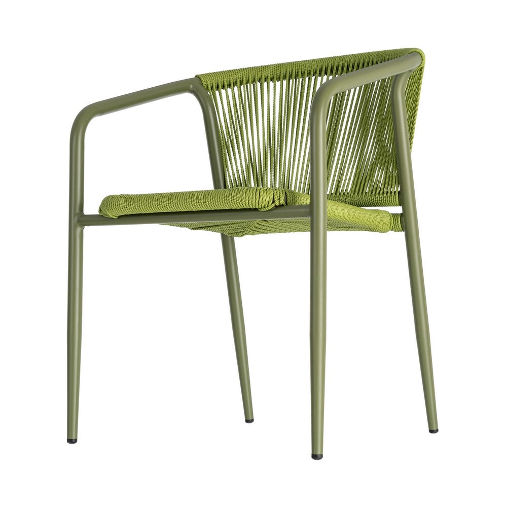 Pack de 2 Sillas de Jardín Robusta | Aluminio y Ratán Sintético - Imagen 5