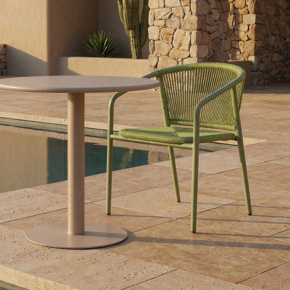 Pack de 2 Sillas de Jardín Robusta | Aluminio y Ratán Sintético - Imagen 11