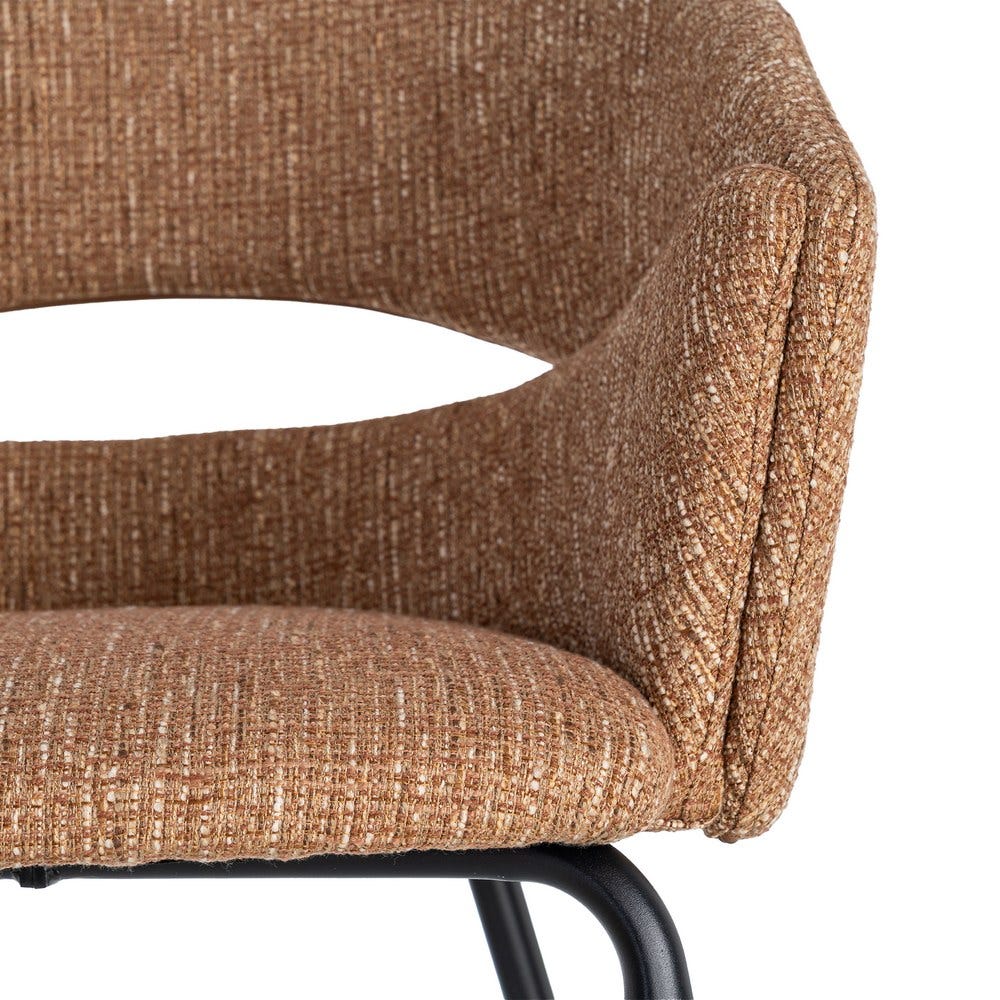 Pack de 2 Sillas Brazos Moka Tejido-Metal 59 x 61 x 82 cm - Imagen 7