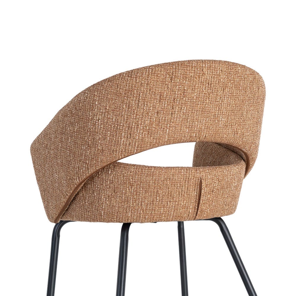 Pack de 2 Sillas Brazos Moka Tejido-Metal 59 x 61 x 82 cm - Imagen 8