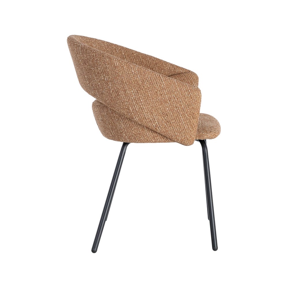 Pack de 2 Sillas Brazos Moka Tejido-Metal 59 x 61 x 82 cm - Imagen 3