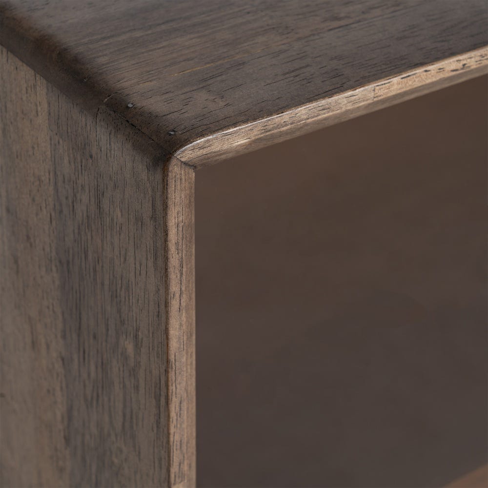 Vitrina Marrón Madera-Cristal 70 x 40 x 100 cm - Imagen 6