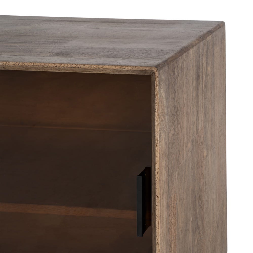 Aparador Marrón Madera-Cristal 160 x 46 x 80 cm - Imagen 10