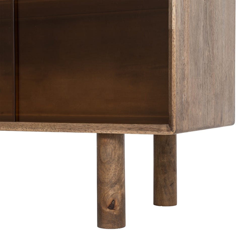 Aparador Marrón Madera-Cristal 160 x 46 x 80 cm - Imagen 11