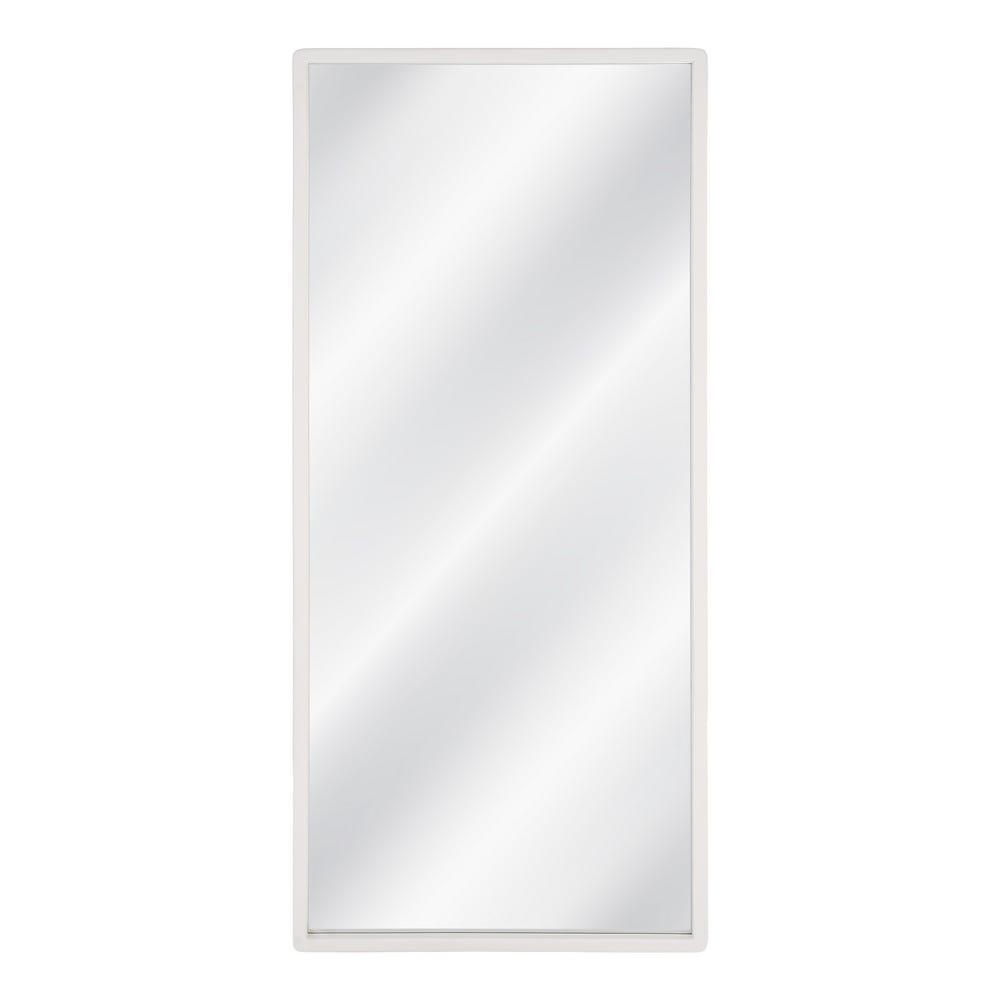 Espejo Blanco Roto Madera Paulonia 80 x 3 x 180 cm - Imagen 2