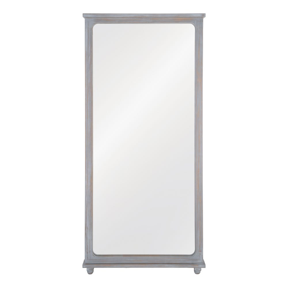 Espejo Gris Madera Paulonia Decoración 80 x 7 x 170 cm - Imagen 2