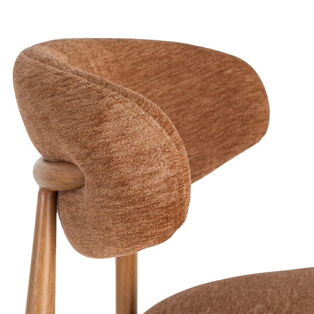 Pack de 2 Sillas Melocotón Tejido-Metal Contract 53 x 51 x 76,50 cm - Imagen 8