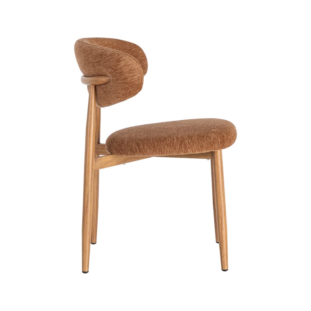 Pack de 2 Sillas Melocotón Tejido-Metal Contract 53 x 51 x 76,50 cm - Imagen 4