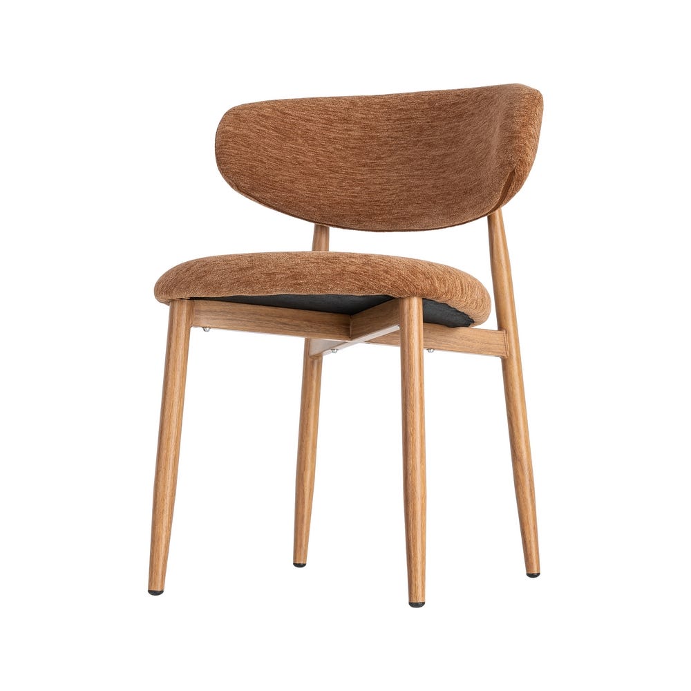 Pack de 2 Sillas Melocotón Tejido-Metal Contract 53 x 51 x 76,50 cm - Imagen 5