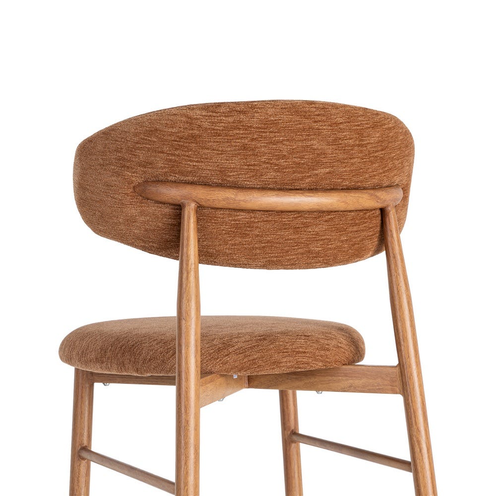 Pack de 2 Taburete Melocotón Tejido-Metal Contract 53 x 52 x 95 cm - Imagen 8