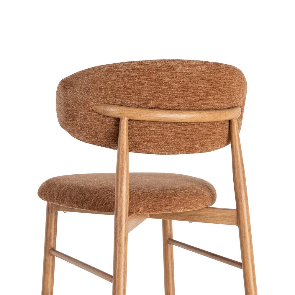 Pack de 2 Taburete Melocotón Tejido-Metal Contract 54 x 52 x 105 cm - Imagen 8