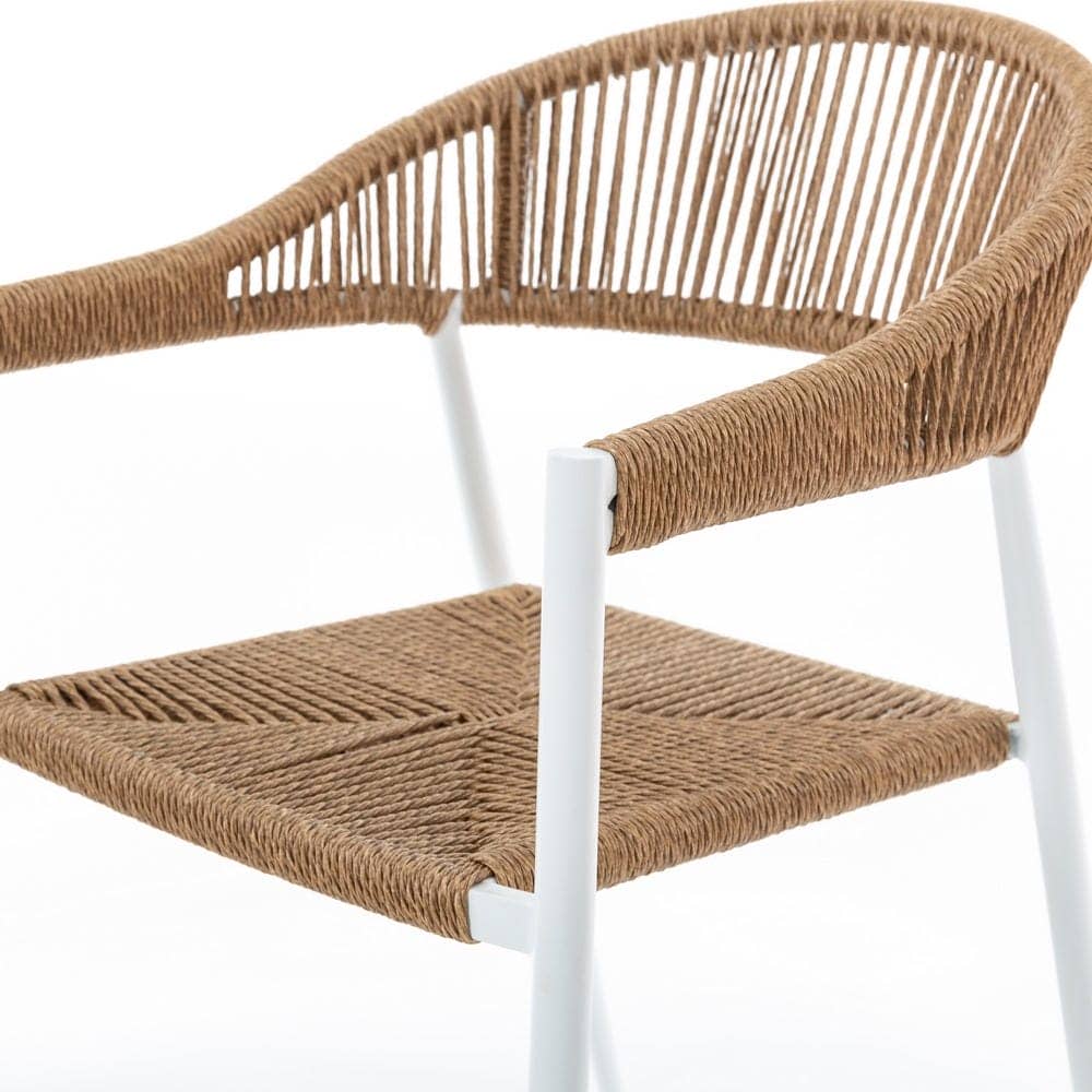 Butaca de Exterior Neska | Diseño Moderno Color Blanco - Imagen 4